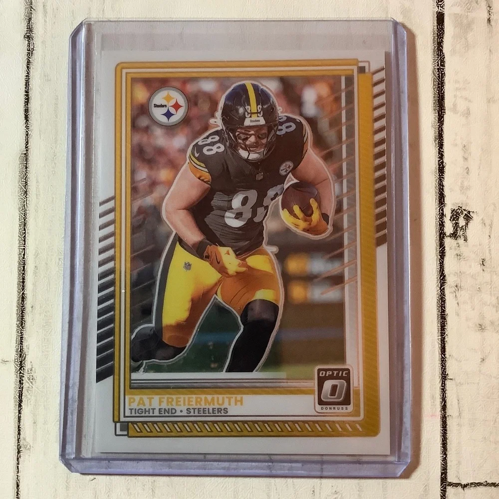 2025 DONRUSS OPTIC #155 PAT FREIERMUTH PITTSBURGH STEELERS FOOTBALL